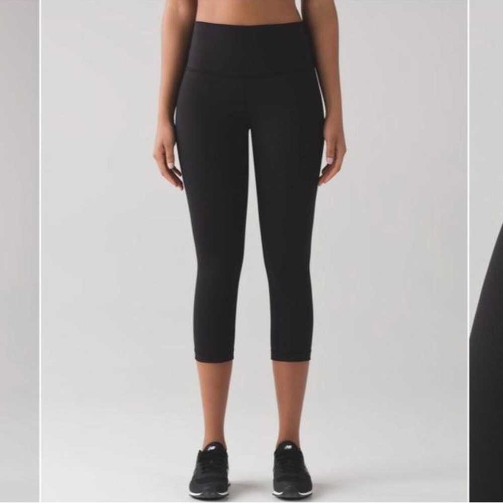 Lululemon Wunder Under Crop Legging